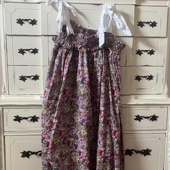 BURU Floral Tie Top Midi Dress - Picture 1 of 7